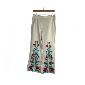 Ethnic‎ by Outfitters Festival Embroidered Pants Size Small Boho Floral Bohemian